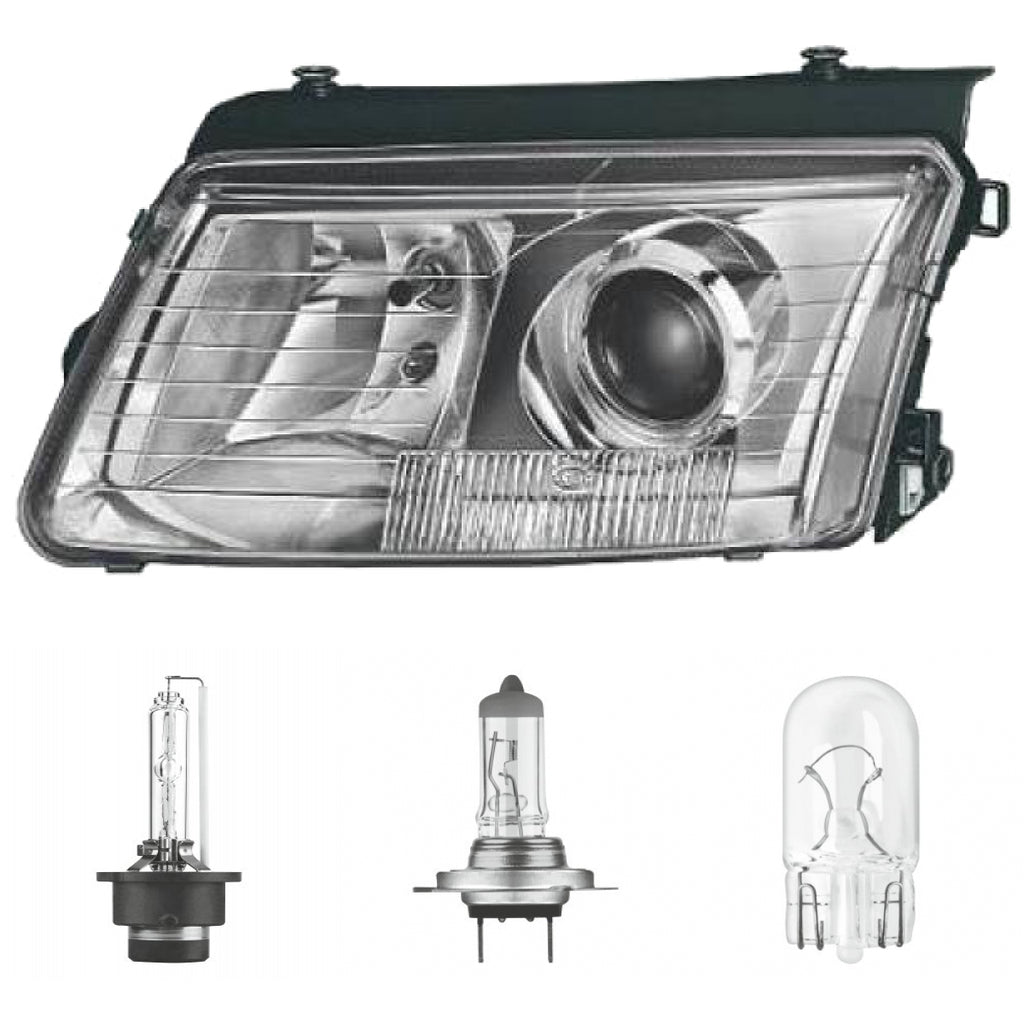 Xenon Scheinwerfer Depo D2S/H7 links passt für VW Passat (3B2/3B5) ab 96-00 inklusive Leuchtmittel/Birnen