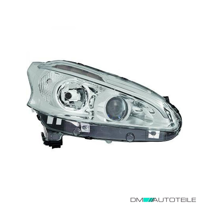 LED Halogen Scheinwerfer H7 H1 +TFL rechts passt für Peugeot 208 I 12-15
