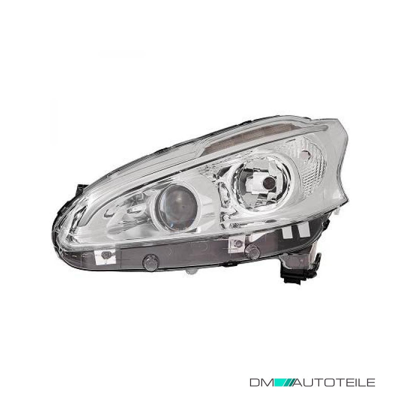 LED Halogen Scheinwerfer H7 H1 +TFL links passt für Peugeot 208 I 12-15
