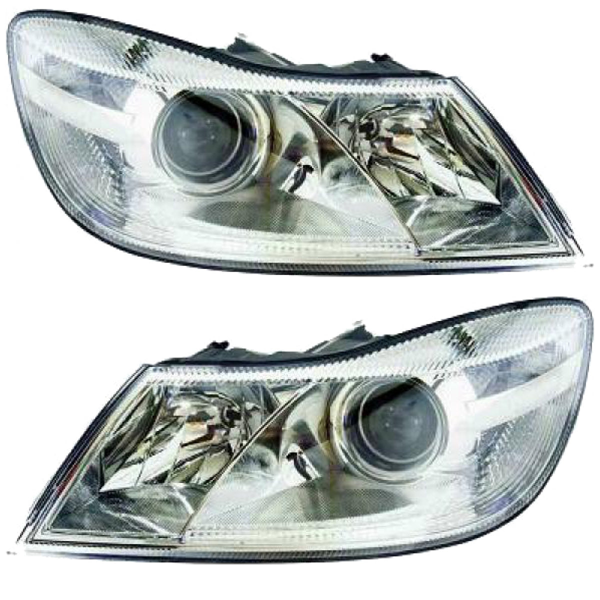 Hauptscheinwerfer SET H7/H1 passt für Skoda Octavia II Combi 08-13