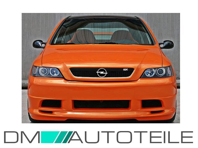 Opel Astra G Angel Eyes Scheinwerfer Set Schwarz 97-04-3 Zusatz LEDS