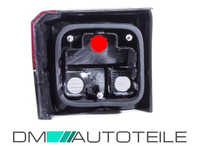 SET Rückleuchten Heckleuchten Schwarz Rot Set Rechts Links passt für VW T4 ab 1990-2003