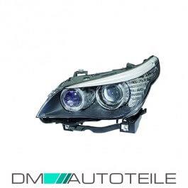 Scheinwerfer links Hella H7/H7 + DE-Linse passend für BMW E60 E61 Limousine Touring 07-10 LCI