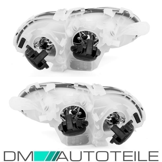 Smart For Two Coupe Cabrio 450 Facelift Scheinwerfer SET inkl. Leuchtmittel 00-06 für BOSCH