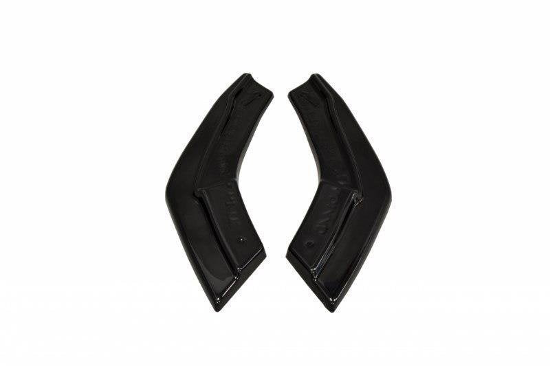 Heck Ansatz Flaps Diffusor für Subaru Impreza WRX STI 2009-2011 schwarz matt