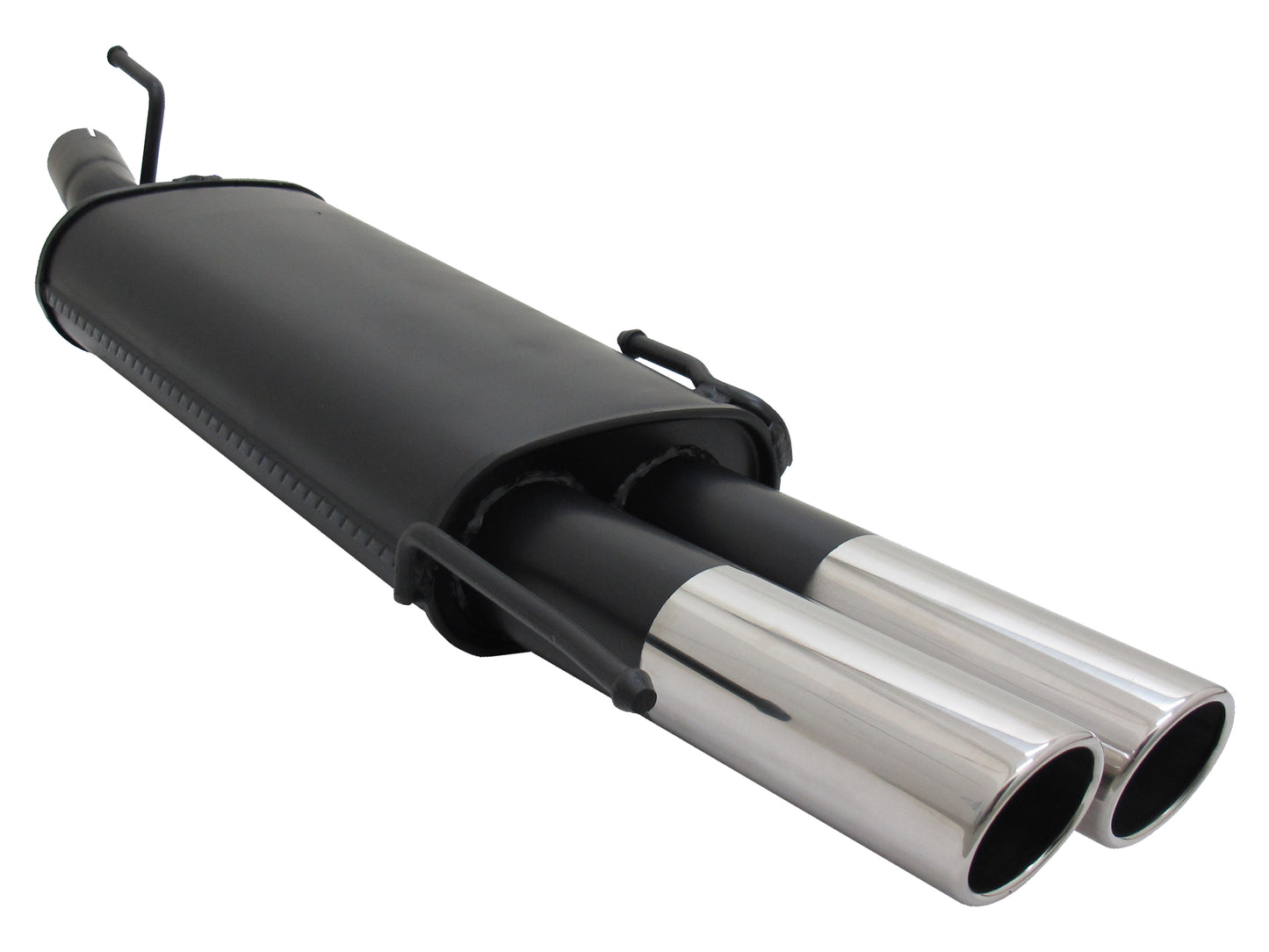 Novus Sportauspuff für Opel Astra F Cabrio 2x76mm SR-Design