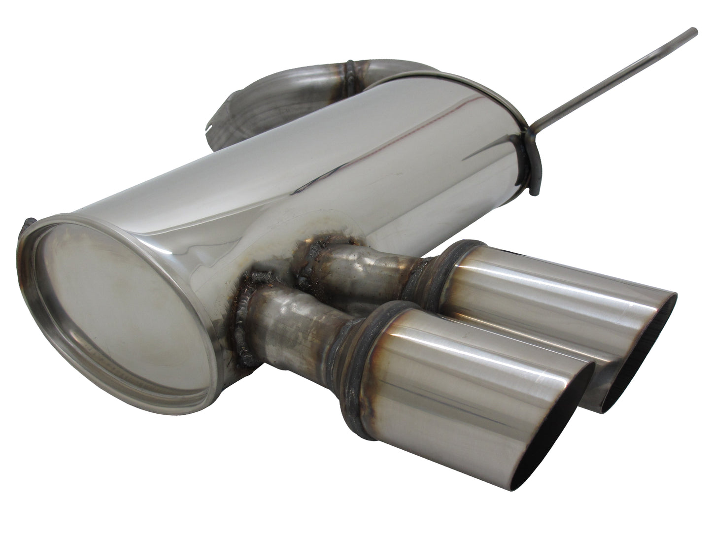 Novus Sportauspuff für BMW E90 / E91 / 325i / 330i 2x76mm MS-Design