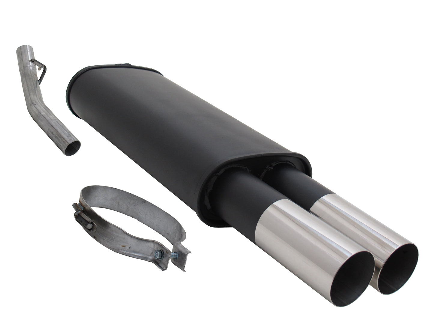 Novus Sportauspuff für Opel Vectra A 2x76mm RL-Design