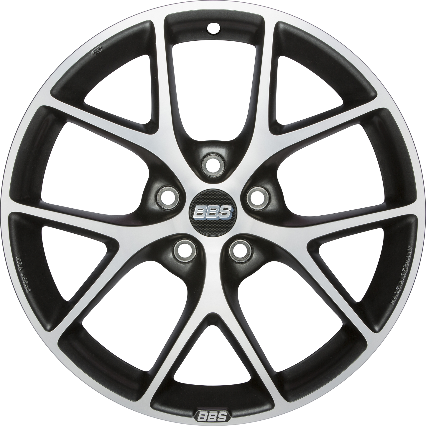 BBS SR Vulcano Grau Diamantgedreht