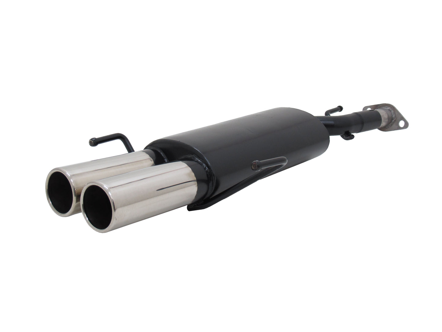 Novus Edelstahl Sportauspuff für Opel Astra G CC Fließheck 2x76mm