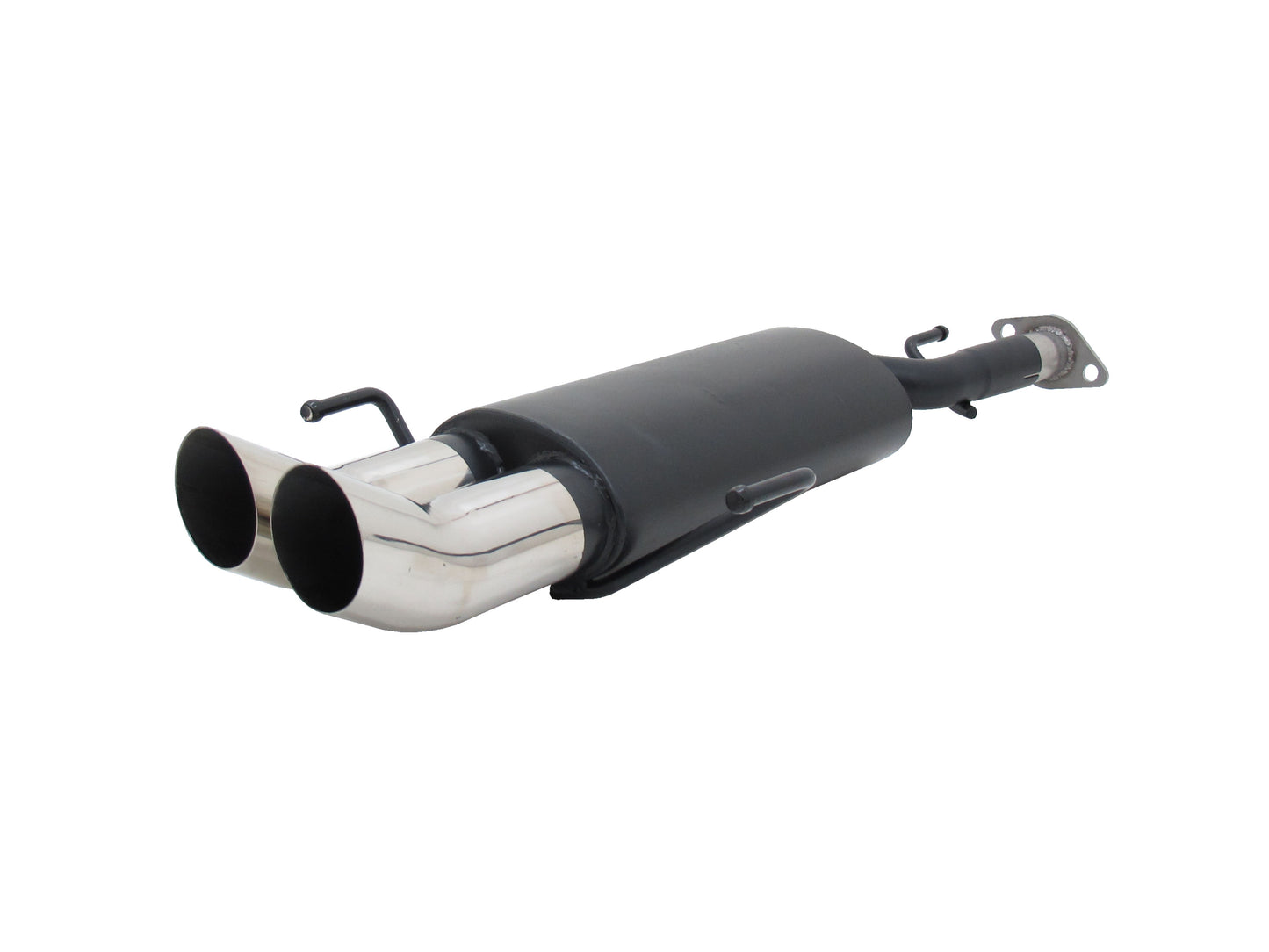 Novus Edelstahl Sportauspuff für Opel Astra G CC Fließheck 2x76 DTM