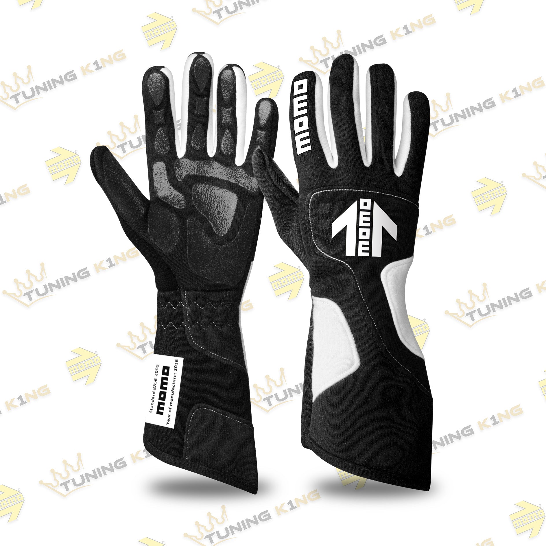 rennfahrer handschuhe MOMO Rennfahrer- Handschuhe Xtreme Pro Schwarz – Tuning King