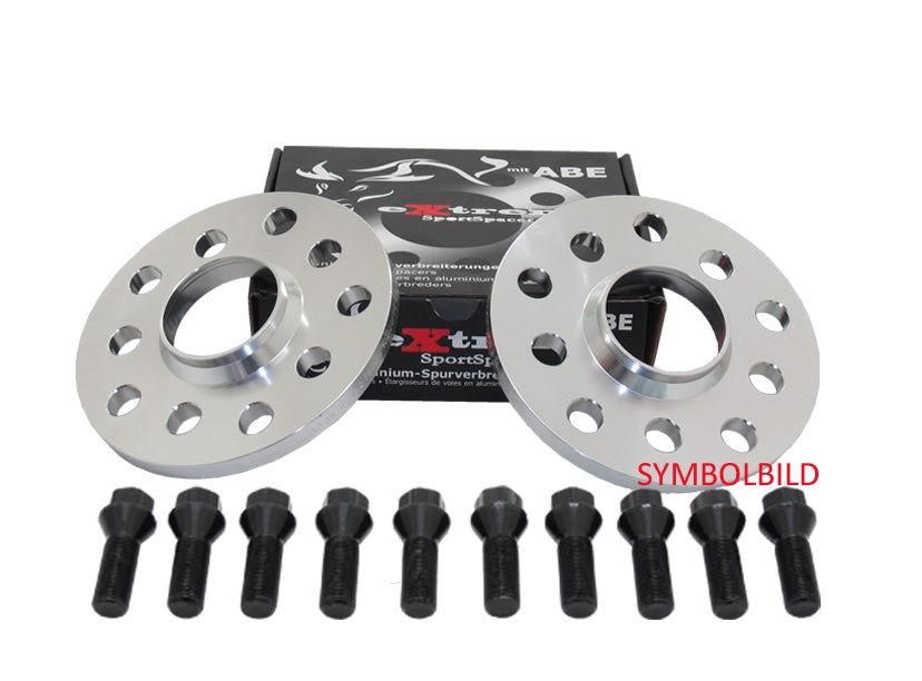 Spurverbreiterung Set 40mm inkl. Radschrauben für Mini Countryman