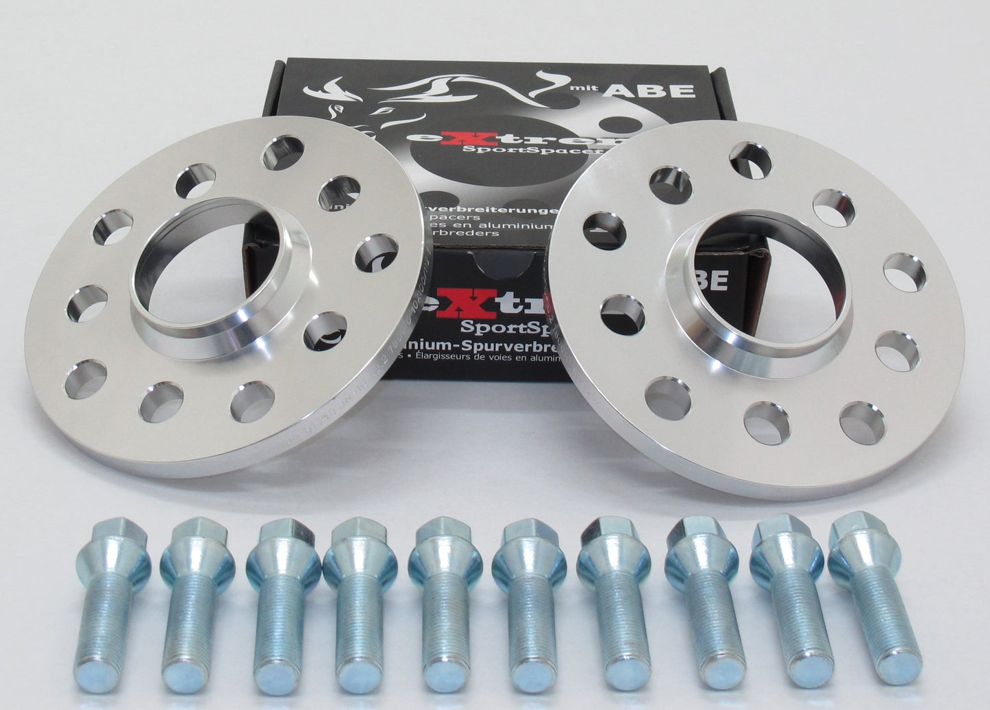 Spurverbreiterung Set 20mm inkl. Radschrauben für Opel Corsa E 1.4 Turbo ecoFlex