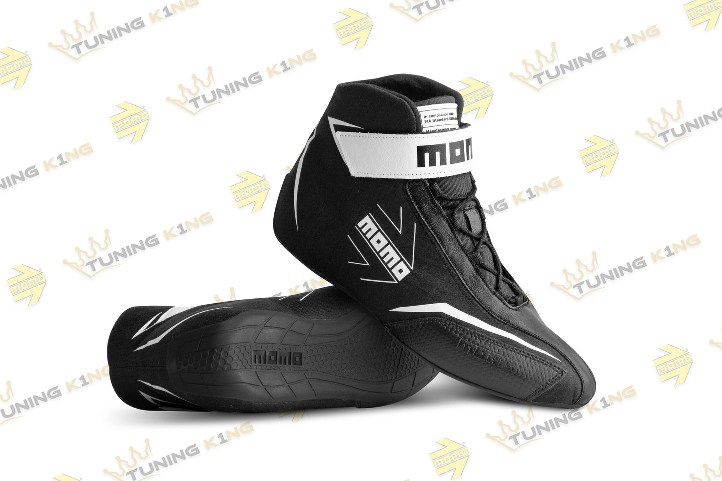 MOMO Rennfahrerschuhe Corsa Lite Schwarz