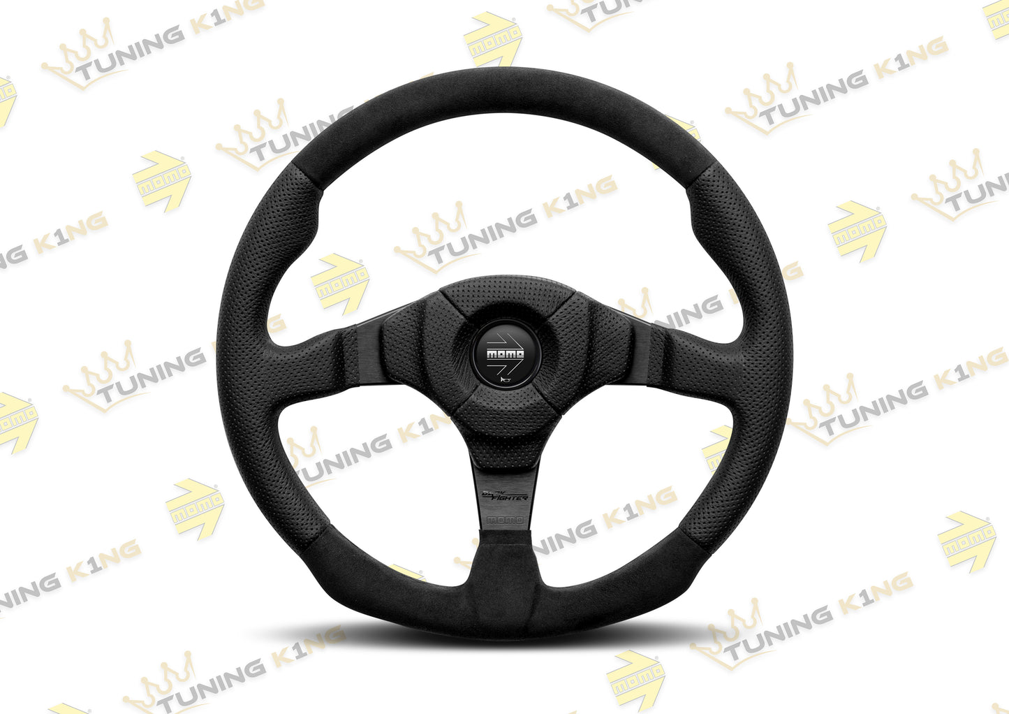 MOMO Lenkrad Dark Fitgher 350mm Glattleder