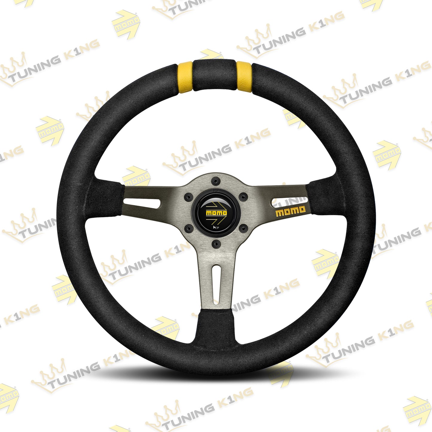 MOMO Lenkrad Drifting 330mm Schwarz Wildleder