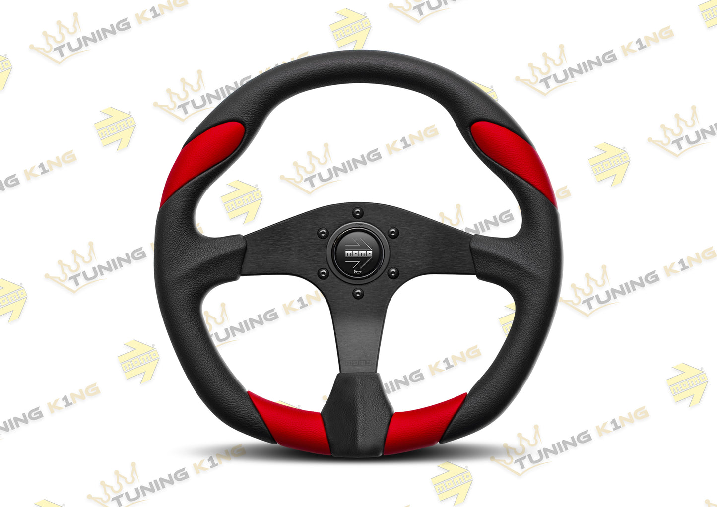 MOMO Lenkrad Quark 350mm Polyurethan Rot