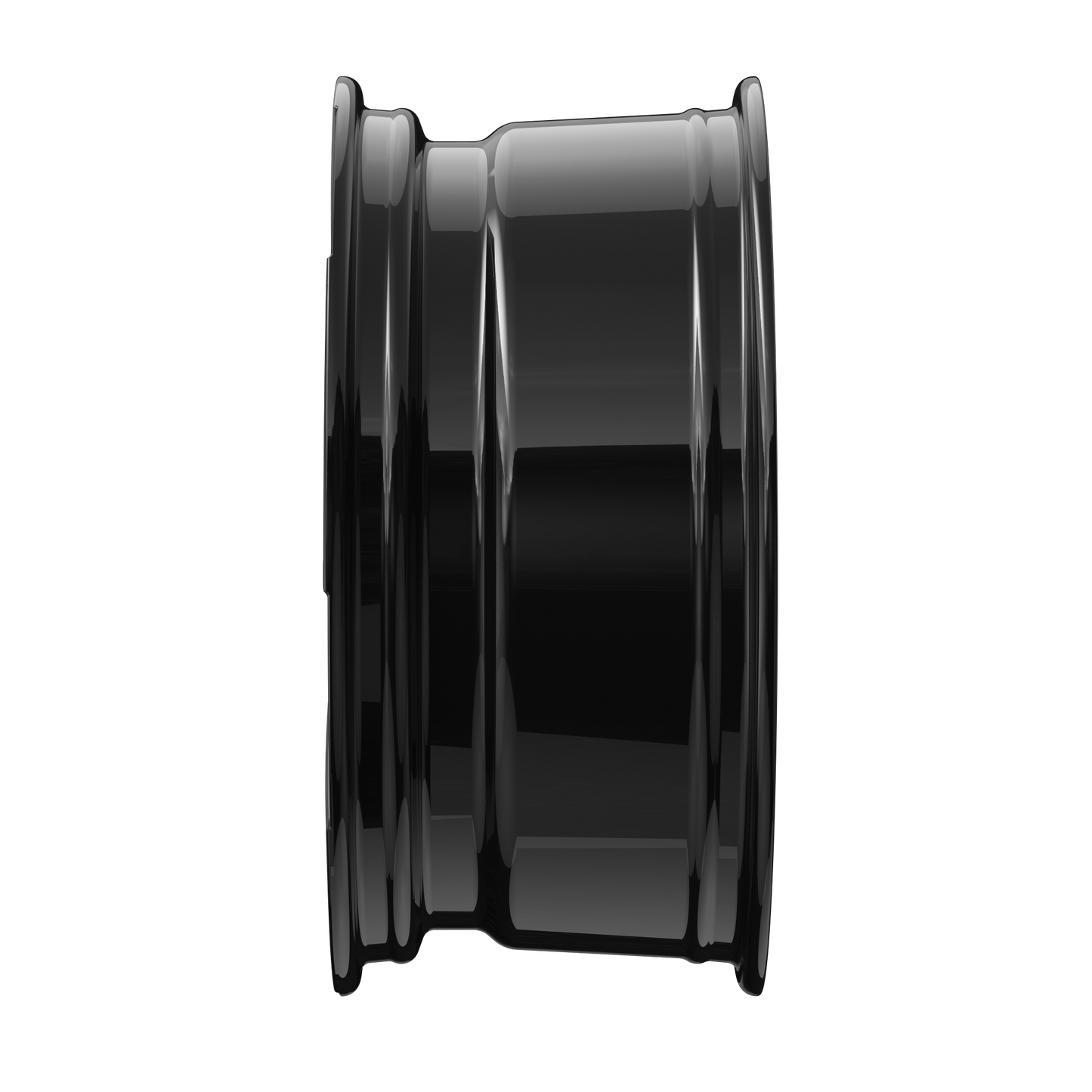 2DRV Felge WH28 Schwarz glänzend lackiert