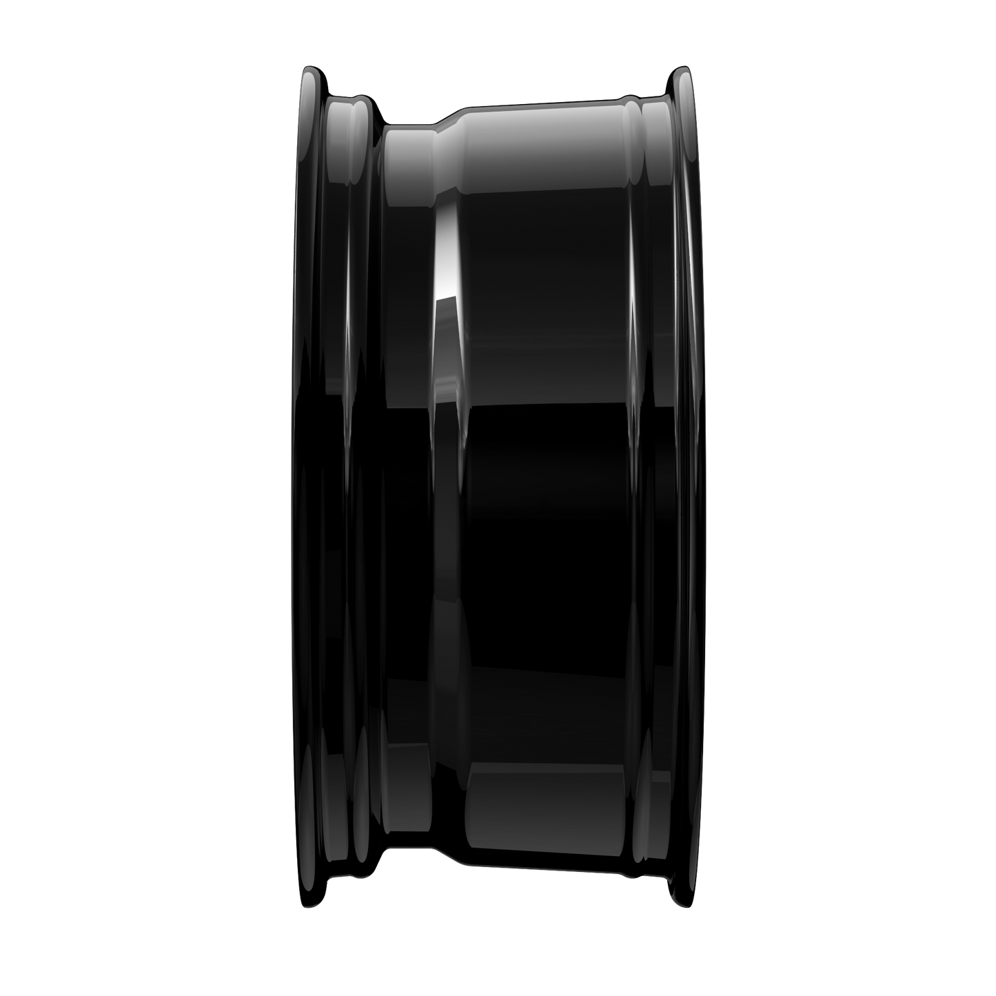 2DRV Felge WH30 Schwarz glänzend lackiert