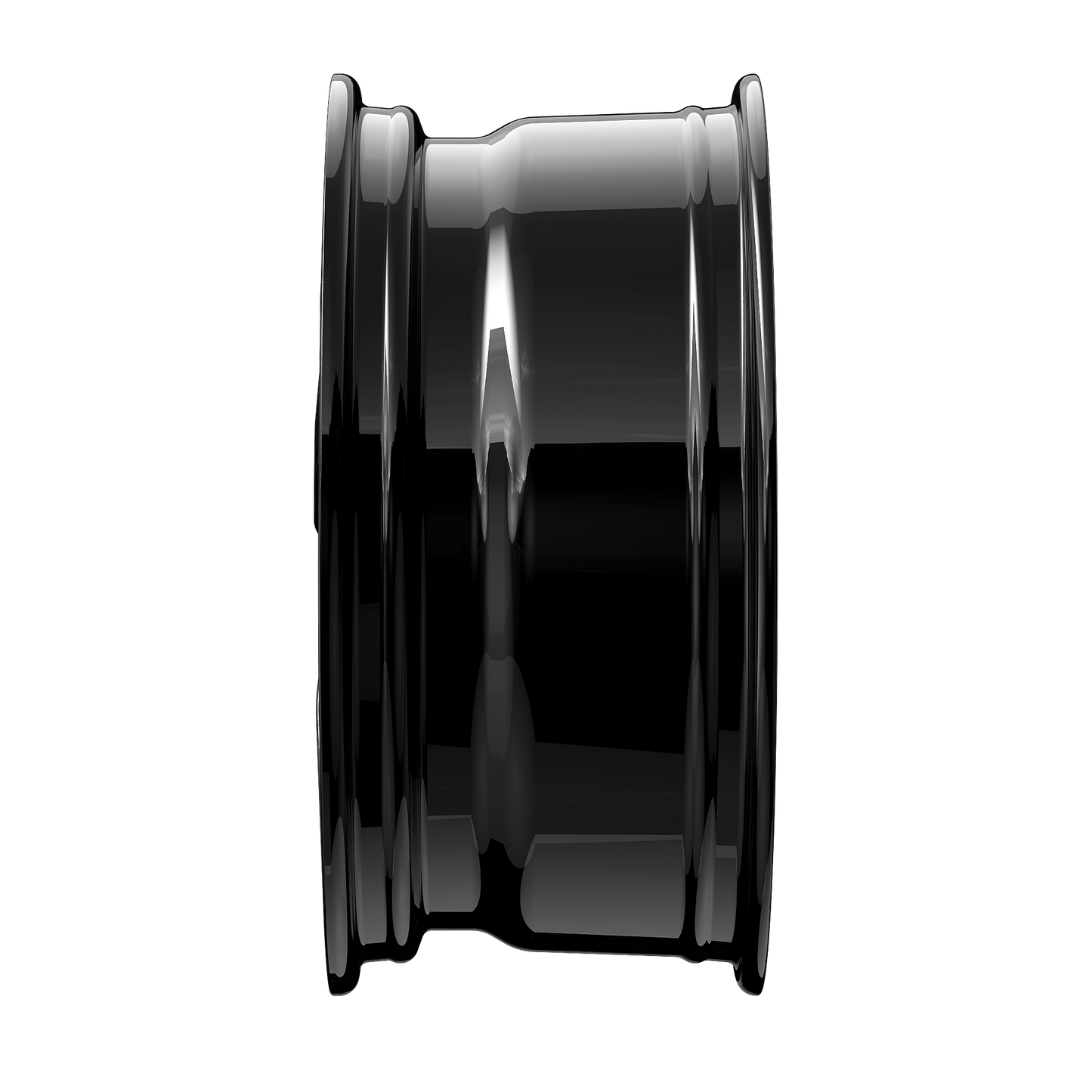 2DRV Felge WH31 Schwarz glänzend lackiert