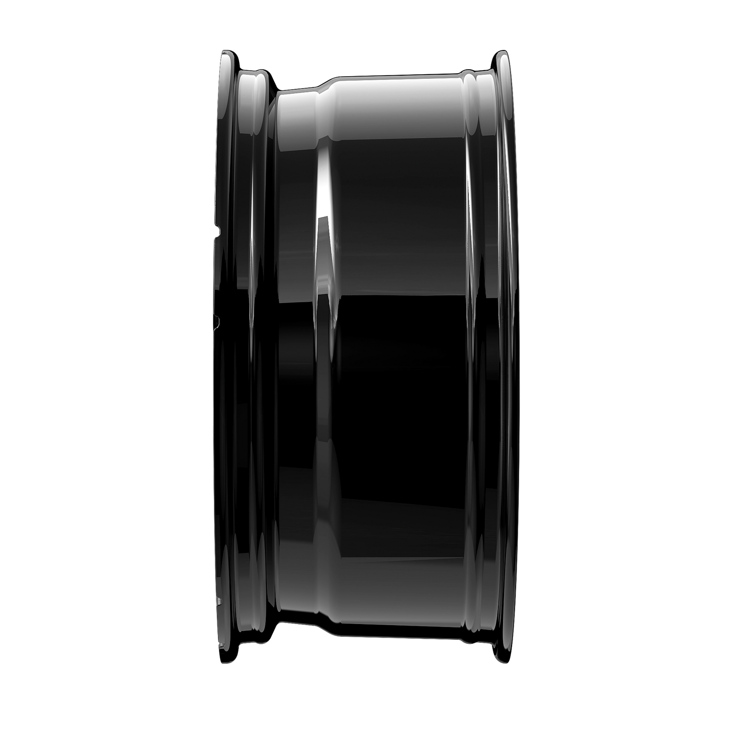 2DRV Felge WH38 Schwarz glänzend lackiert