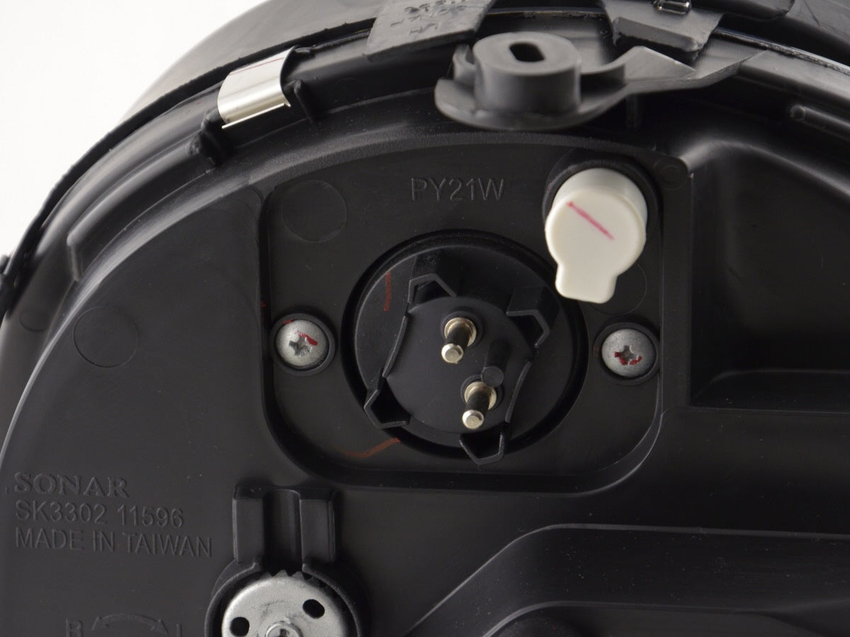 Scheinwerfer Set Angel Eyes Mercedes E-Klasse Typ W210 Bj. 99-01 schwarz