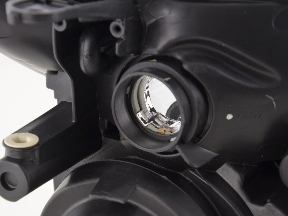 Scheinwerfer Set Angel Eyes Opel Vectra C Bj. 02-04 schwarz