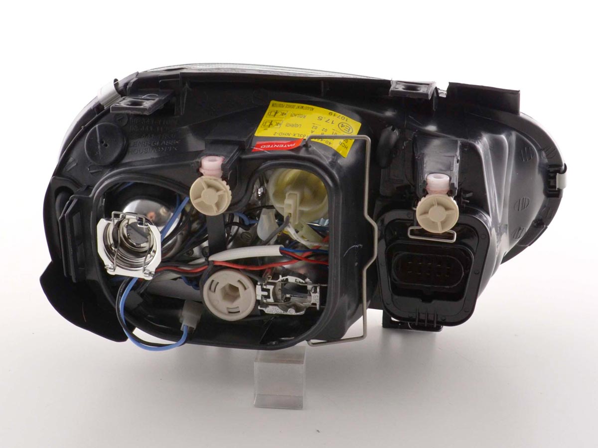 Scheinwerfer Set Angel Eyes VW Golf 4 Typ 1J 98-03 schwarz