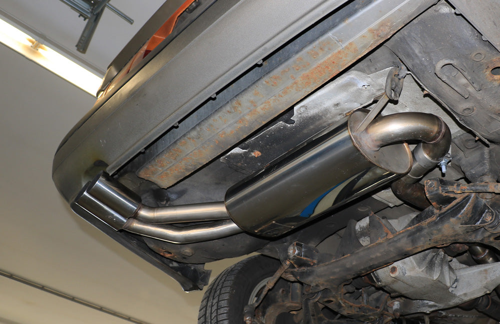 Audi 80/90 Typ 85 quattro Facelift Endschalldämpfer - 2x76 Typ 10