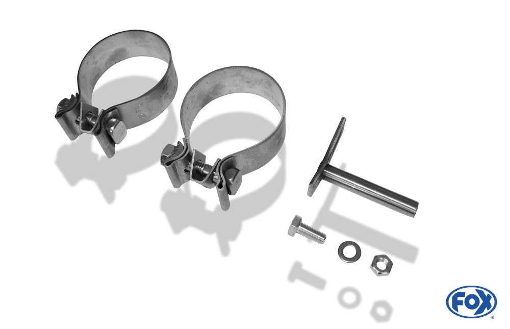 Audi S3 Typ 8L Endschalldämpfer Ø70mm - 2x76 Typ 13