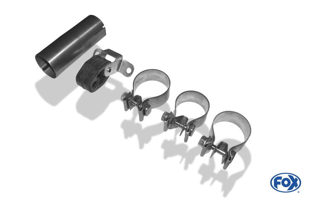 Audi A3 Typ 8L quattro Endschalldämpfer Ausgang rechts/links Ø 63,5mm - 2x76 Typ 12 rechts/links