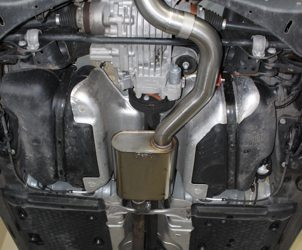 Audi A3 Typ 8P quattro + Sportback Mittelschalldämpfer Ø70mm