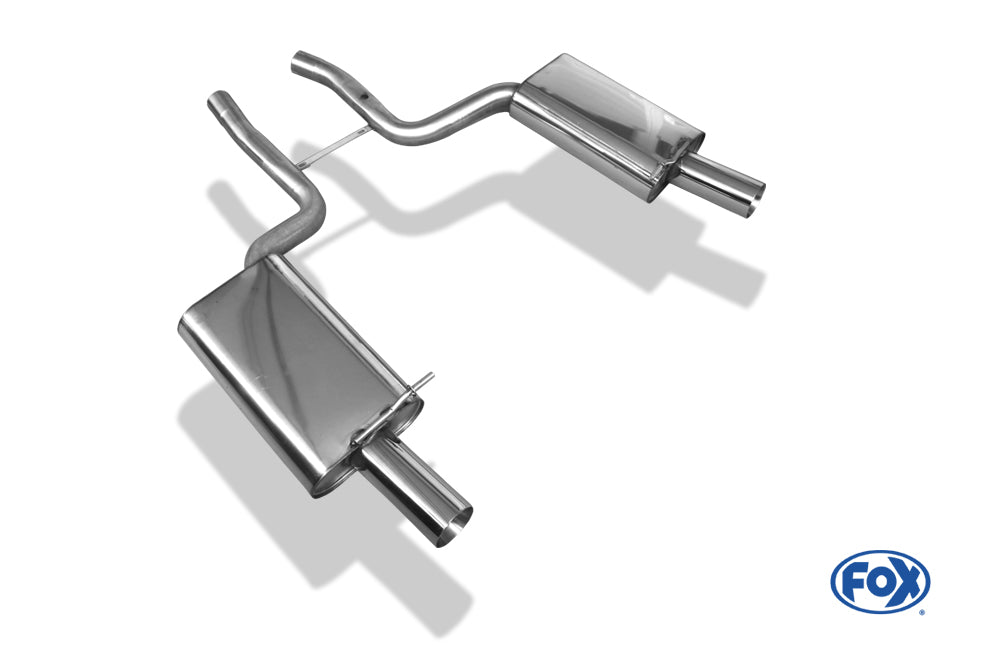 Audi A4 quattro B7 - 3,2l Endschalldämpfer rechts/links - 1x90 Typ 24 rechts/links