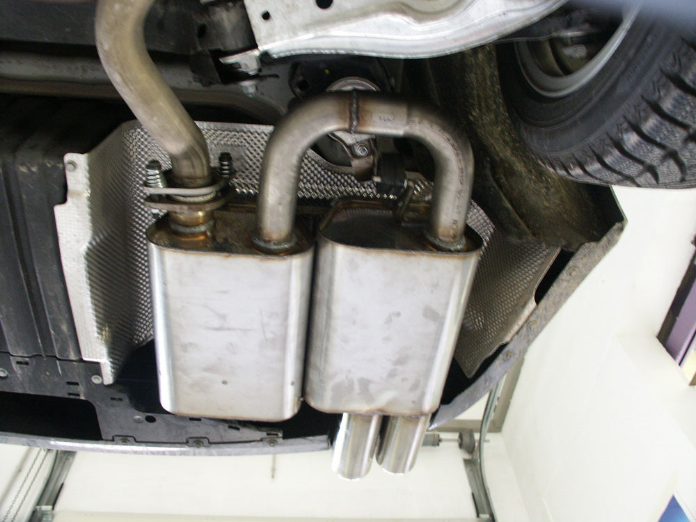 BMW E90/91 318i/ 320i Endschalldämpfer - 2x76 Typ 13