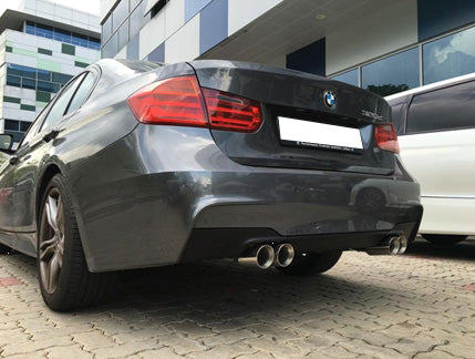 BMW F30/31 - 316d/318d/320d M-Paket Endschalldämpfer quer Ausgang rechts/links - 2x80 Typ 16 rechts/links
