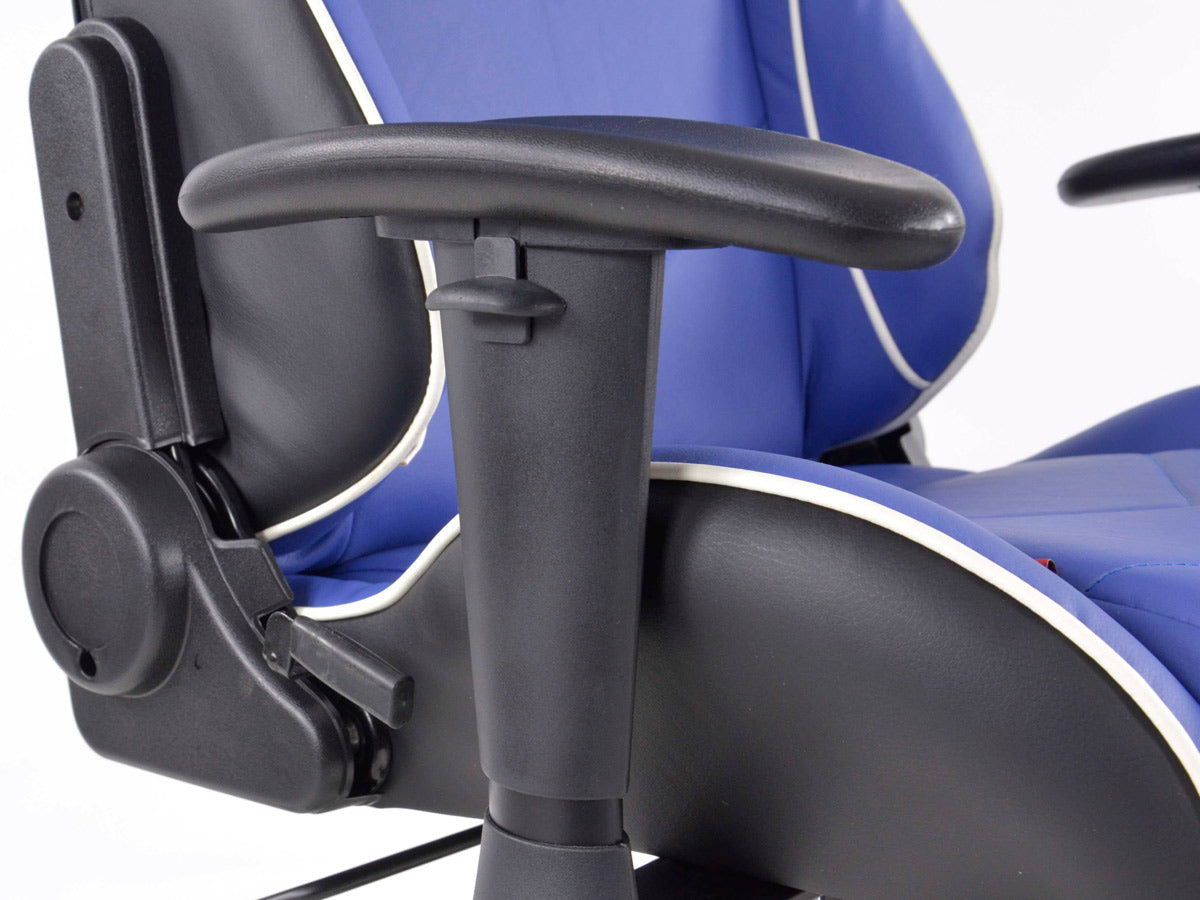 FK Sportsitz Bürodrehstuhl Montreal blau Chefsessel Drehstuhl Bürostuhl