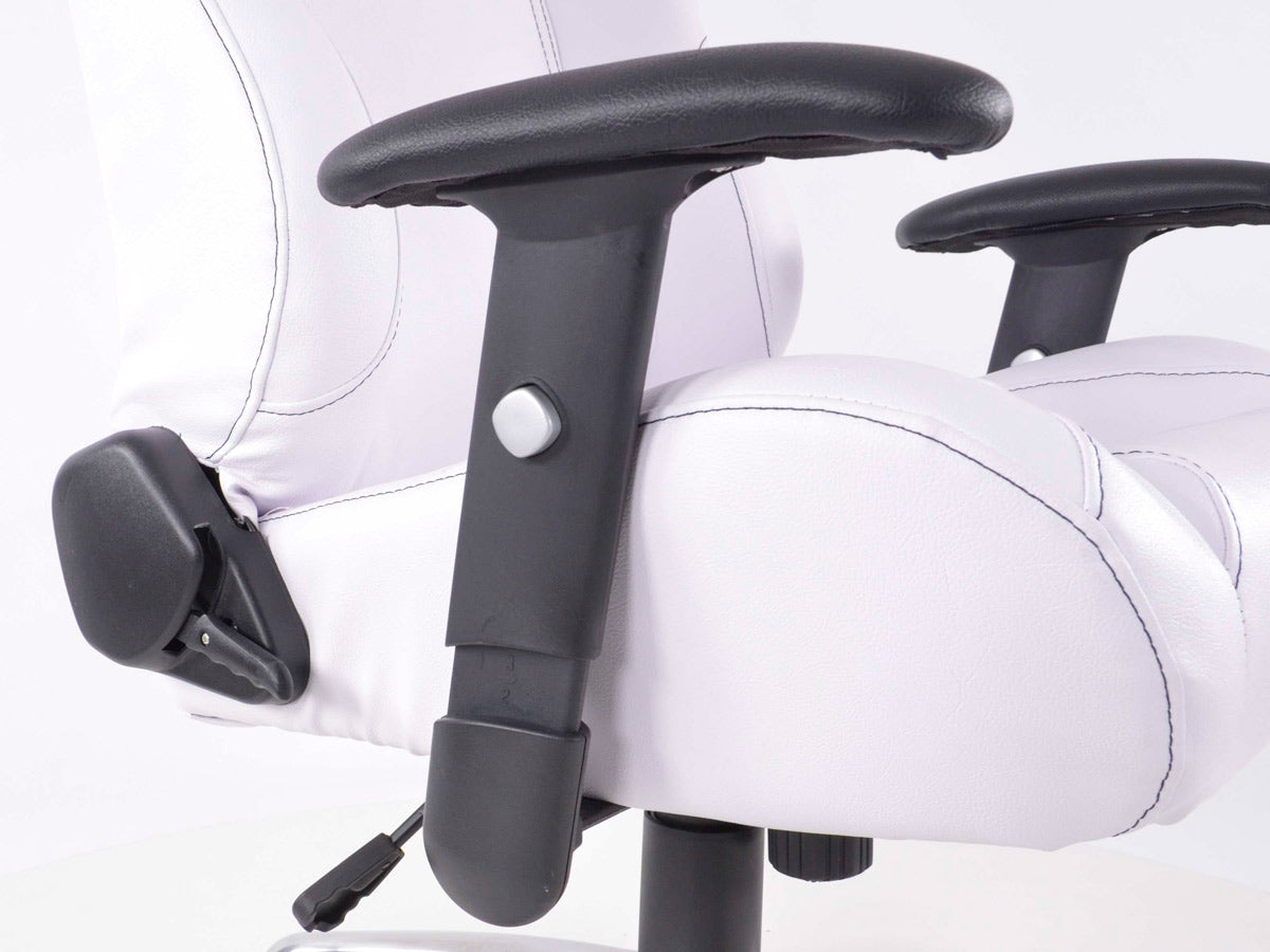 FK Sportsitz Bürodrehstuhl Orlando weiß Chefsessel Drehstuhl Bürostuhl