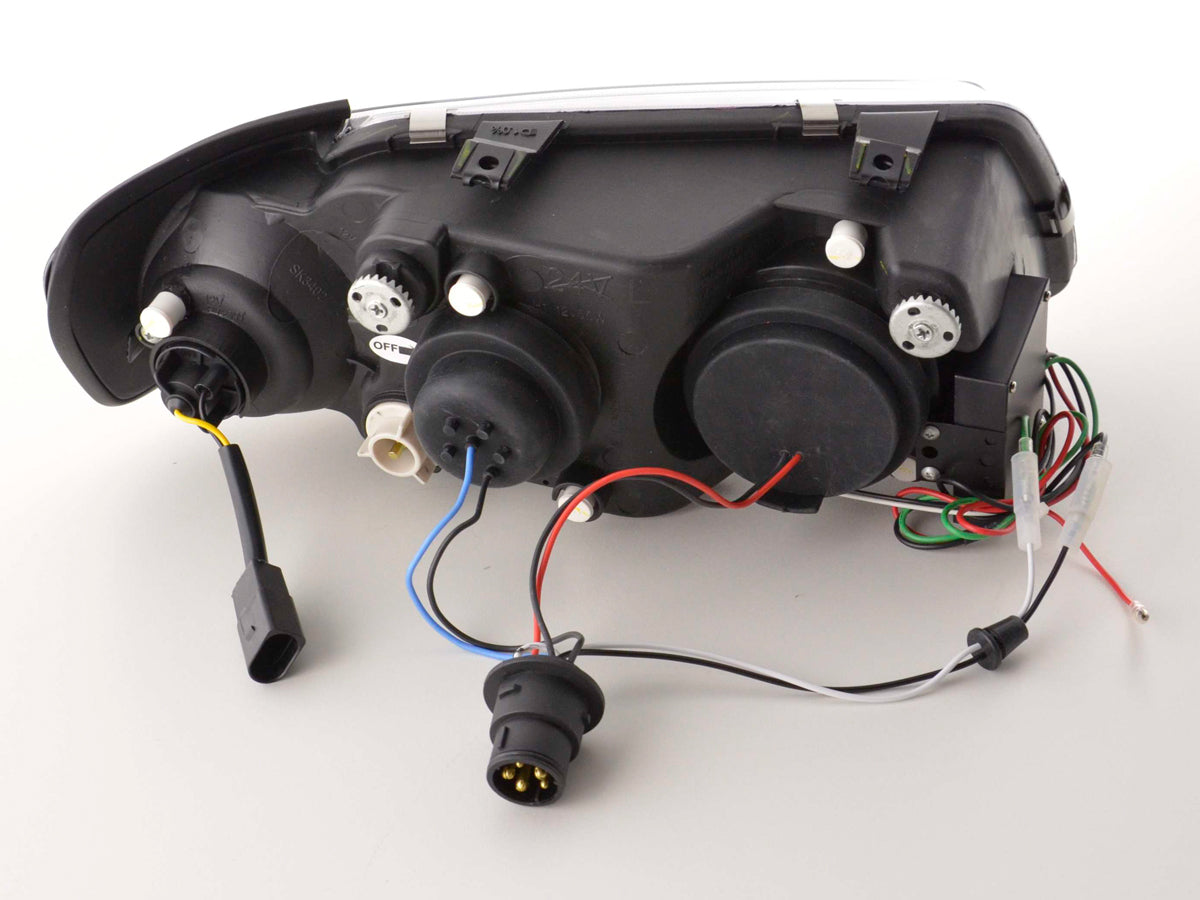 Scheinwerfer Set Daylight LED Tagfahrlicht Audi A3 Typ 8L 96-00 schwarz