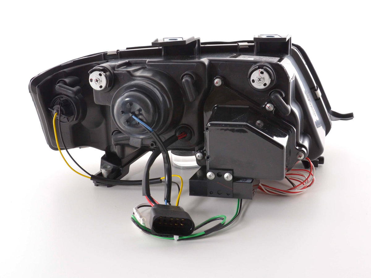 Scheinwerfer Set Daylight LED TFL-Optik Audi A6 4B Bj. 97-01 chrom