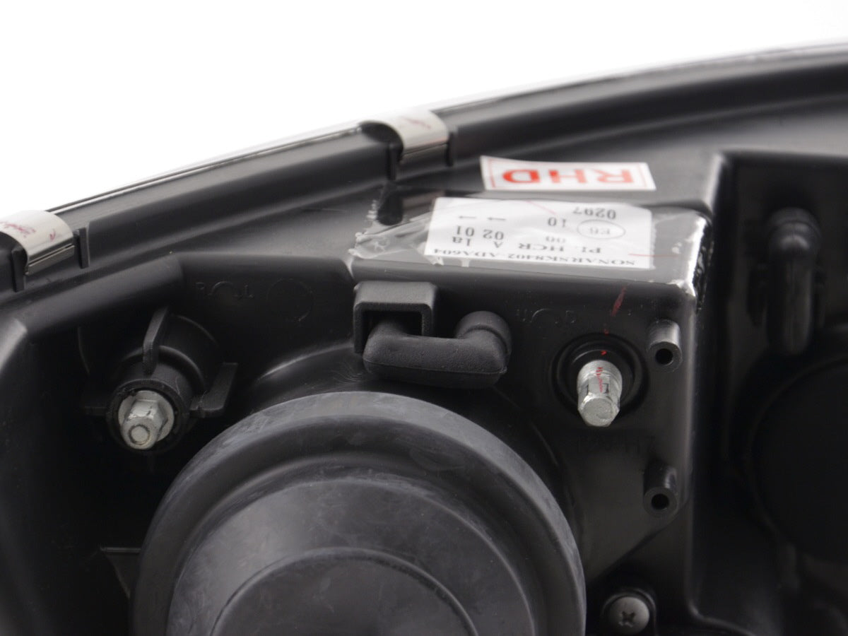 Scheinwerfer Set Daylight LED TFL-Optik Audi A6 Typ 4F Bj. 04-08 schwarz für Rechtslenker