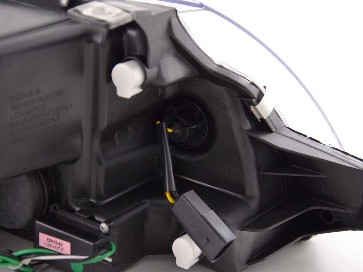 Scheinwerfer Set Daylight LED TFL-Optik Audi TT Typ 8N Bj. 99-06 chrom