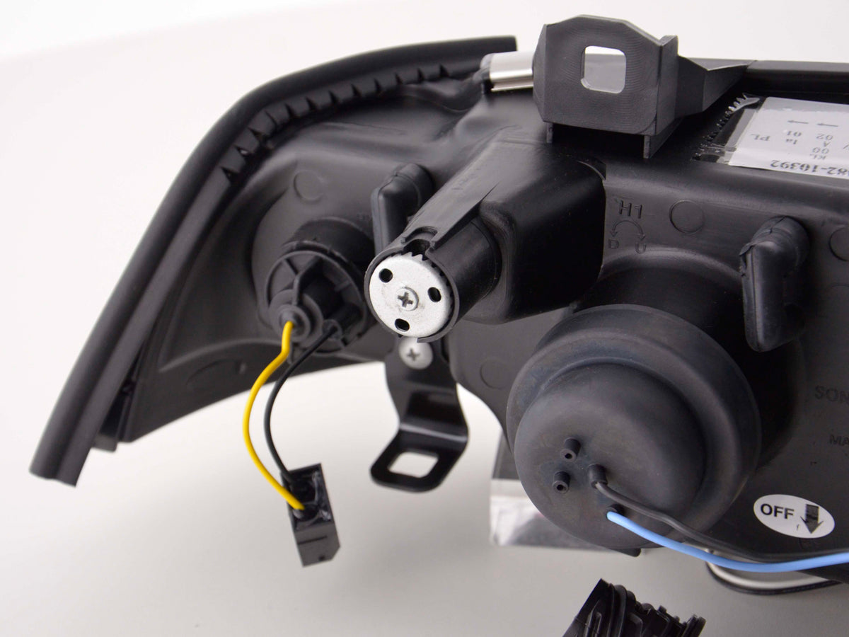 Scheinwerfer Set Daylight LED Tagfahrlicht BMW 3er E36 Coupe, Cabrio Bj. 92-99 chrom