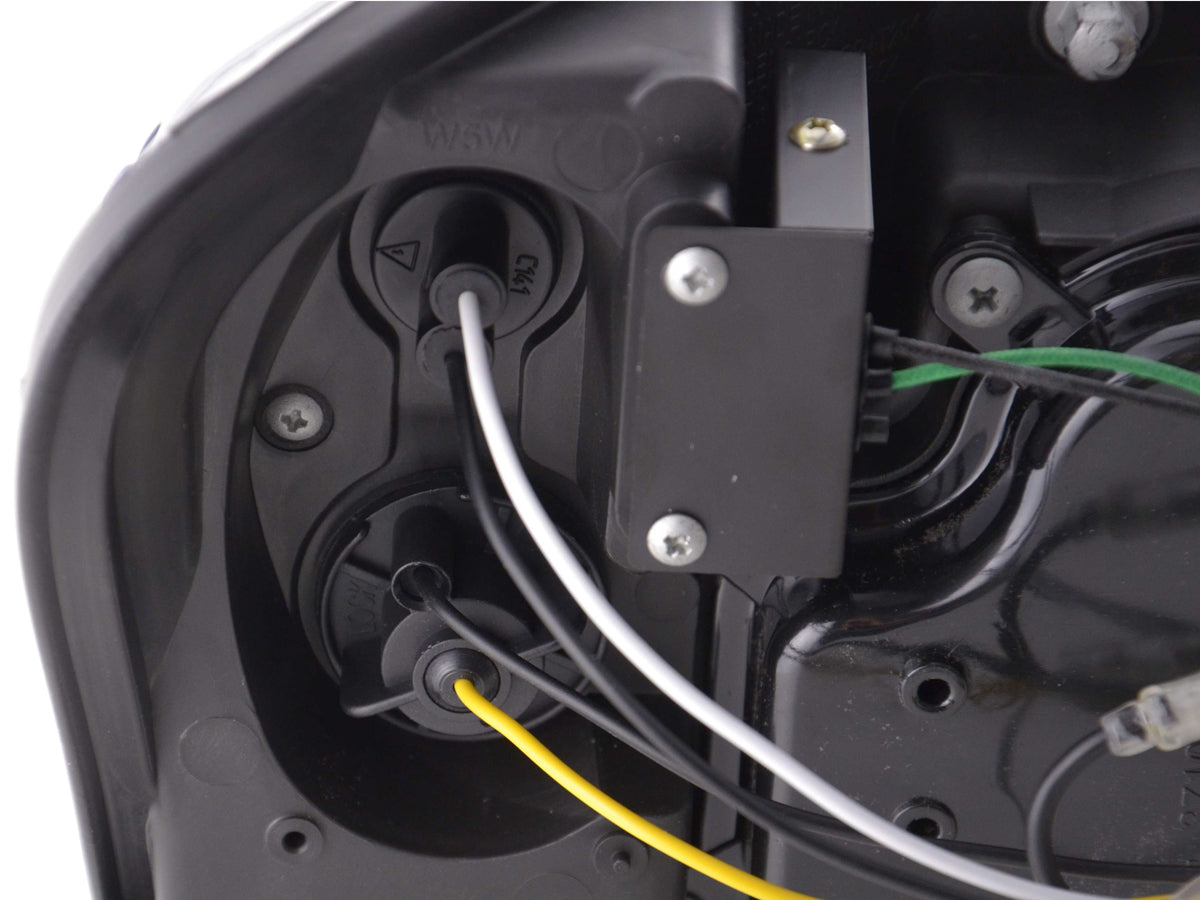 Scheinwerfer Set Daylight LED Tagfahrlicht Fiat Stilo Bj. 01-06 chrom