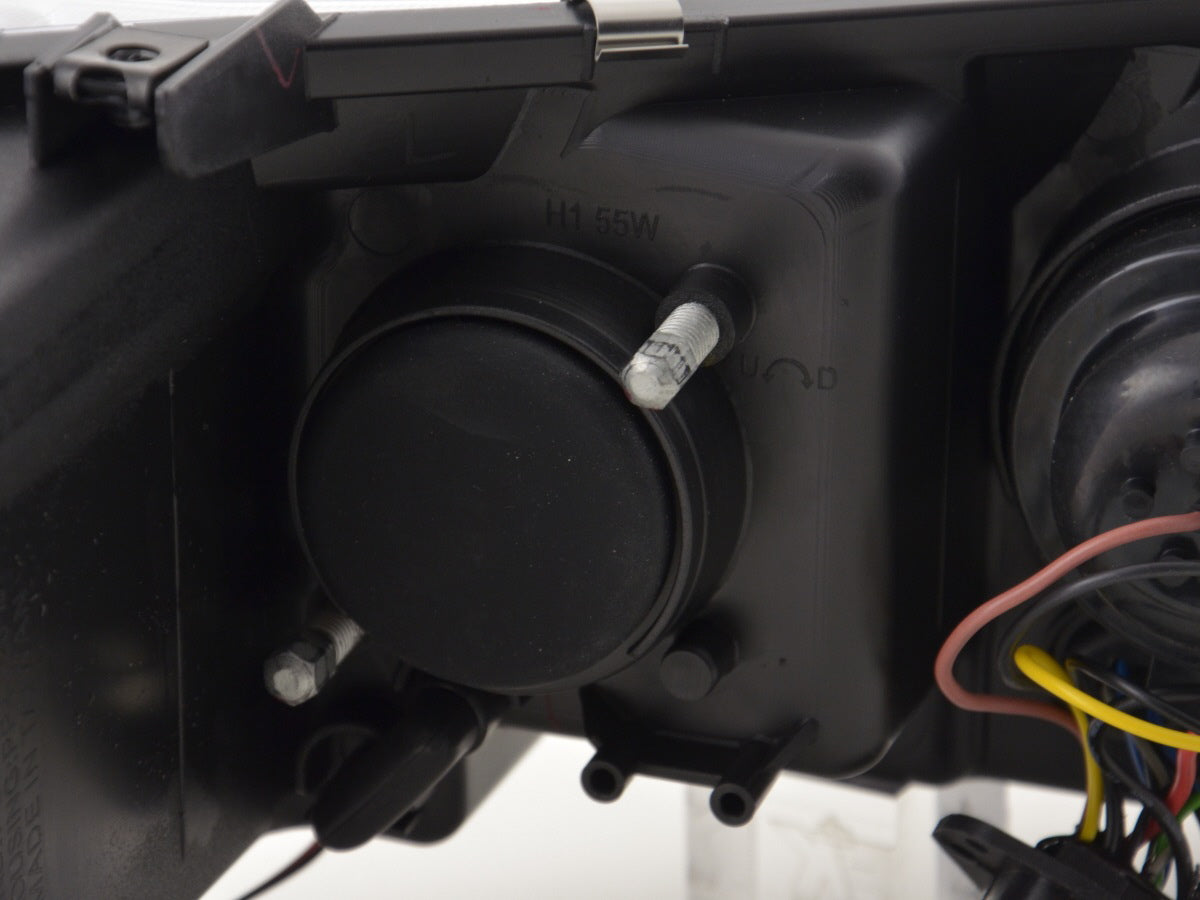 Scheinwerfer Set Daylight LED TFL-Optik Mazda 6 Limo Bj. 02-07 chrom