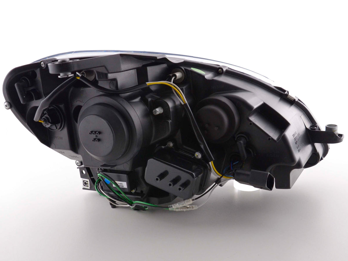 Scheinwerfer Set Daylight LED TFL-Optik Mercedes C-Klasse Typ W204 Bj. 07-10 chrom