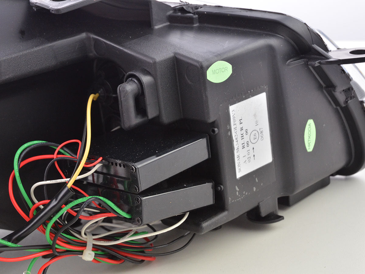 Scheinwerfer Set Daylight LED Tagfahrlicht VW Golf 6 08-12 schwarz
