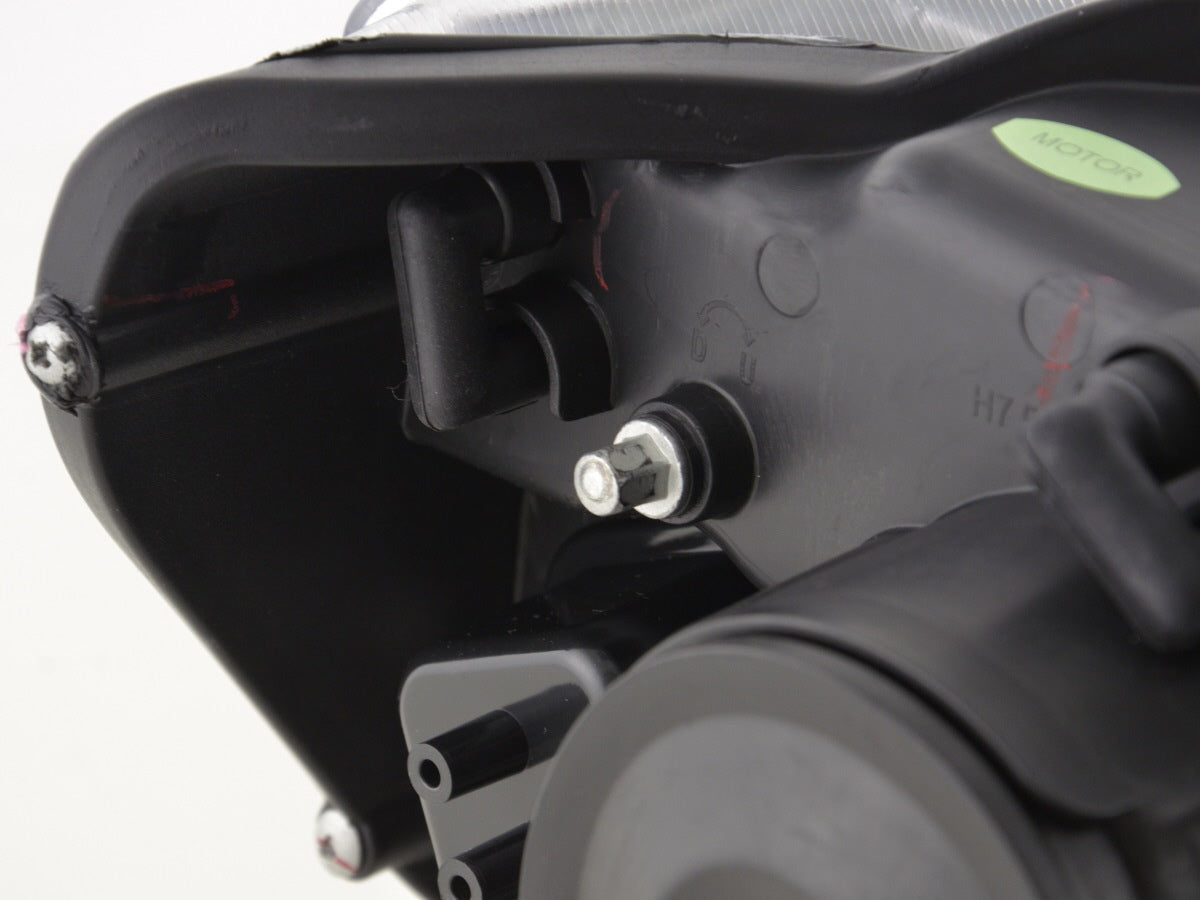 Scheinwerfer Set Daylight LED Tagfahrlicht VW Jetta 6 Bj. ab 2011 schwarz