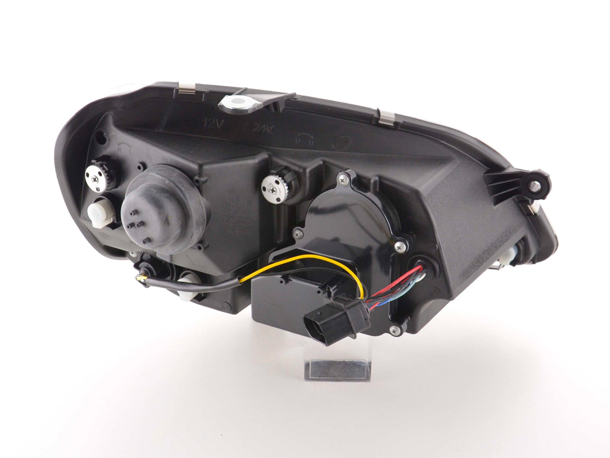 Scheinwerfer Set Daylight LED TFL-Optik VW Polo Typ 9N3 05-09 chrom