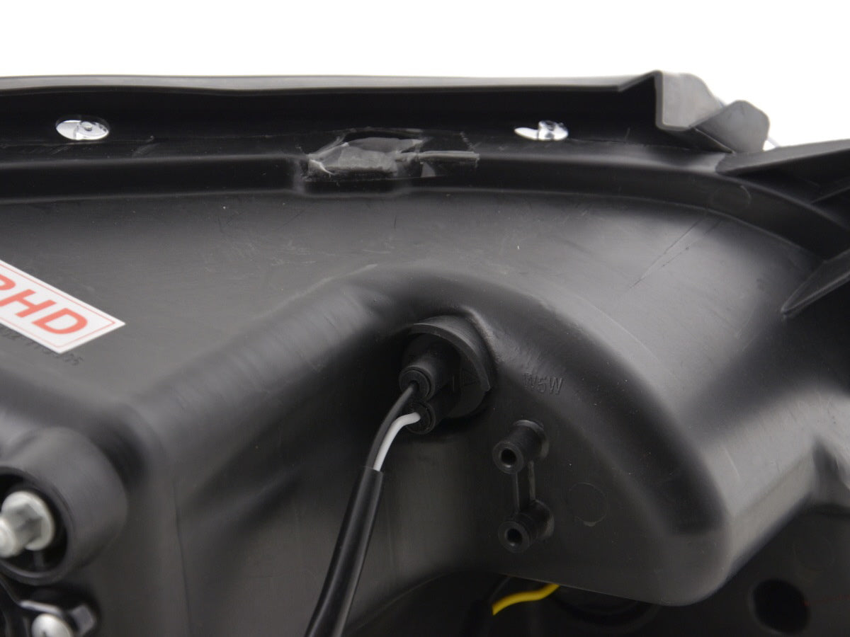 Scheinwerfer Set Daylight LED TFL-Optik VW Tiguan Bj. 07-11 chrom für Rechtslenker